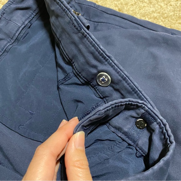 Lululemon Men’s Commission Pant Classic Qwick Chino Size 30 Navy Blue Office - Picture 5 of 15